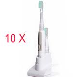 10Pcs Sonic Electric Toothbrush MS-102A with 3300 Vibration Stroke