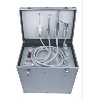 Portable Dental Unit with Air Compressor Suction Inside Suitcase Type BD-402