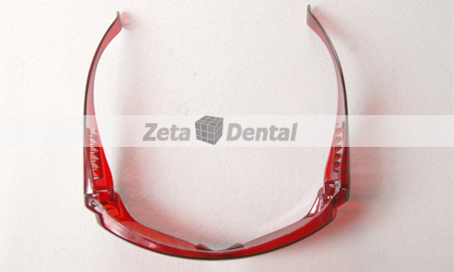 Dark Red Curing Light Protective Glasses