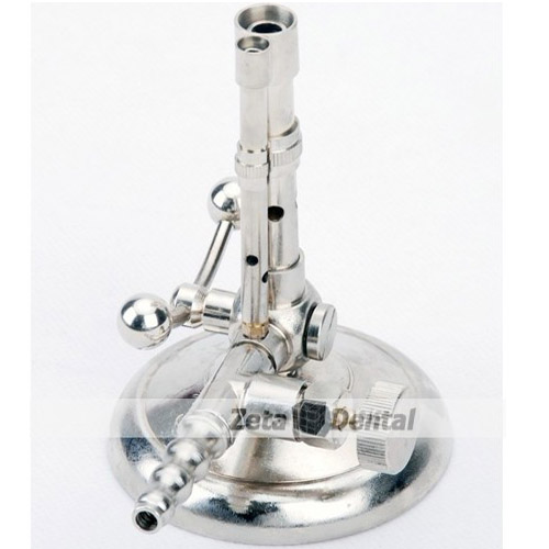 Bunsen Natural Gas Light Silver Burner