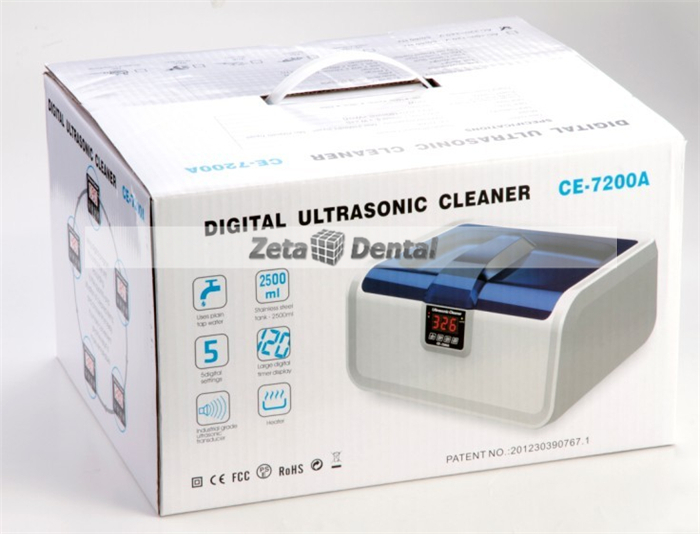 JeKen® 2013 New Type CE-7200A Digital Ultrasonic Cleaner with Heater 2.5L